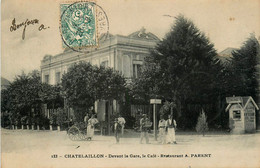 Châtelaillon * Devant La Gare * Le Café Restaurant A. PARENT - Châtelaillon-Plage