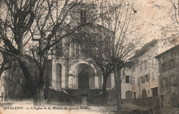 Dieulefit (Drôme) L'Eglise Et La Maison Du Général Voiron - Carte P.C.M. - Dieulefit