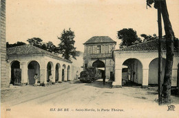 Ile De Ré * St Martin * La Porte Thoiras * Le Train * Locomotive * Ligne De Chemin De Fer - Ile De Ré