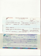 Alt1139 Billet Biglietto Ticket Treno Train Passenger Receipt Cambio Prenotazione AV High Speed Torino Milano - Ohne Zuordnung