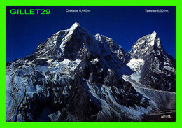 NÉPAL -  MT. CHOLATSE & MT. TAWETSE - S. I. E. - PHOTO, BHUSHAN MALLA - - Népal