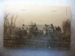 Delcampe - Carte Postale Criel (76) L'Hospice ( Petit Format Noir Et Blanc Non Circulée ) - Criel Sur Mer