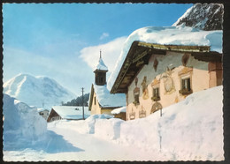 (3607) Austria - Autriche - Tirol - Wintersportplatz Oberleutasch - Kerkje - Sports D'hiver