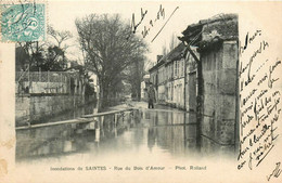 Saintes * Les Inondations * Rue Du Bois D'amour * Crue - Saintes