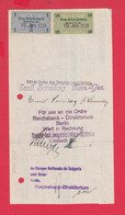 257661 / Germany 1939 - 1+10 Deutsche Wechselsteuer Revenue Fiscaux , Order Reichsbank Berlin , Deutschland Allemagne - 1900 – 1949