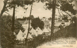 Ile D'oléron * Domino * Camp De Vacances Des étudiants Et Lycéens Chrétiens Protestants 1913 * Vue Générale Du Camp - Ile D'Oléron