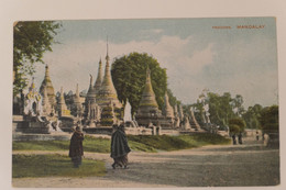 C. P. A. : MYANMAR : Pagodas, MANDALAY, In 1908 - Myanmar (Burma)