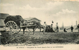 Ile D'oléron * Chargement Du Varech Dans Le Port De La Cotinière * Pêche Pêcheurs Goëmon * Café De La Gaïté - Ile D'Oléron