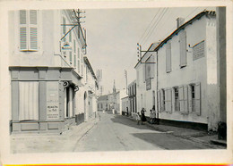 Ile D'oléron * Carte Photo * Dolus * Une Rue Du Village * Commerces Magasins - Ile D'Oléron