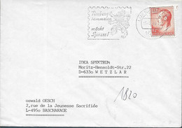 Luxembourg - NICE COVER TO WETZLAR GERMANY    - 1951 - Covers & Documents