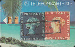 GERMANY E03/91 - Briefmarke - Blaue Mauritius - Rote Mauritius - Stamp - E-Series: Editionsausgabe Der Dt. Postreklame