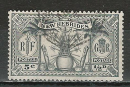 New Hebrides SG 43, Mi 77 O Used - Used Stamps