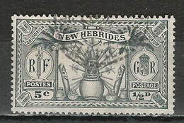 New Hebrides SG 43, Mi 77 O Used - Usados