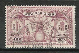 New Hebrides SG 48, Mi 82 O Used - Gebraucht