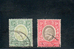 AFRIQUE OR. BRIT. 1904-9 O - Afrique Orientale Britannique