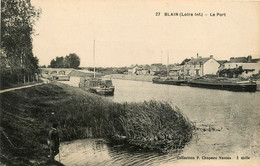 Blain * Vue Sur Le Port * Péniche Batellerie - Blain