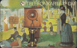 GERMANY E06/92 - Telefon 1885 1. Fernsprechwandapperat - E-Reeksen : Uitgave - D. Postreclame