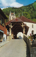 3822 - Schweiz - Wilderswil , Gsteig Brücke - Gelaufen 1982 - Gsteig Bei Gstaad