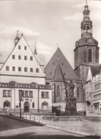 3873 - Deutschland - Eisleben , Marktplatz , Rathaus , Andreaskirche - Nicht Gelaufen - Eisleben