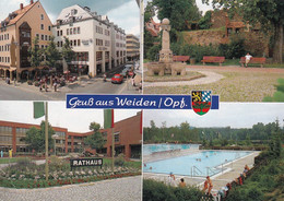3972 - Deutschland - Weiden , Gruß Aus , Mehrbildkarte - Nicht Gelaufen - Weiden I. D. Oberpfalz