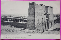 Cpa Egypte Edfou Vers 1900 Carte Postale Afrique Egypt Edfu - Edfu