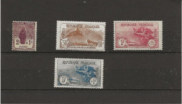 3 EME SERIE ORPHELINS N° 229 à 232  NEUF INFIME ADHERENCE- ANNEE 1926-27 - COTE : 210 € - Unused Stamps
