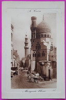 Cpa Egypte Le Caire Mosquée Bleue 1908 Carte Postale Afrique Egypt Cairo Blue Mosque - Other & Unclassified