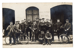 CPA 3041 - 75 - RARE - Carte Photo - Le Personnel Du Service Technique Des Eaux ( Egouts ? ) De La Ville De PARIS - Otros & Sin Clasificación