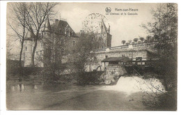 - 2436 -      Ham-sur-Heure   Le Chateau Et La Cascade - Ham-sur-Heure-Nalinnes