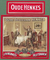 Jenever Genever Oude Henkes Schiedam Distilleerderij Delftshaven / Rotterdam Nederland - Alcoholen & Sterke Drank