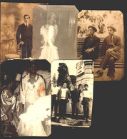 Cross Dresser Vintage Postcard & Modern Photos Brazil Carnival Rio Travesti Gay Very Unusual Lot Of Photos W6-476 - Sin Clasificación