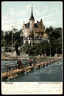 ALTE POSTKARTE GRIMMA TONNENBRÜCKE MIT GATTERSBURG Brücke Bridge Burg Schloss Castle Chateau Ansichtskarte Postcard Cpa - Grimma