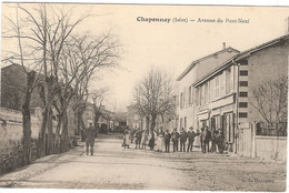 CPA Chaponnay Avenue Du Pont Neuf 38 Isère - Andere Gemeenten