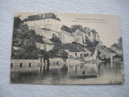 Cpa 1922, Pesmes, La Gendarmerie Et Les Remparts, Haute Saône - Pesmes