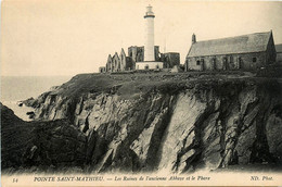 Pointe St Mathieu * Les Ruines De L'ancienne Abbaye Et Le Phare - Sonstige & Ohne Zuordnung