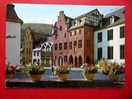 Bad Münstereifel - Markt Rathaus Lesehalle - Euskirchen - Nordrhein-Westfalen. - Bad Münstereifel