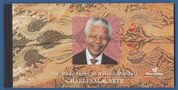 SOUTH AFRICA  2001  PREMIUM BOOKLET  THE MANY FACES OF NELSON MANDELA  LIMITED PRINT 30,000 - Libretti