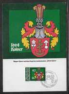 Thème Armoiries, Blasons - Liechtenstein - Carte Maximum - TB - Sobres