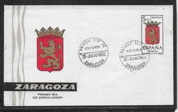 Thème Armoiries, Blasons - Espagne - Enveloppe - TB - Covers