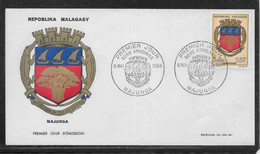 Thème Armoiries, Blasons - Madagascar - Enveloppe - TB - Covers