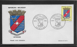 Thème Armoiries, Blasons - Madagascar - Enveloppe - TB - Covers