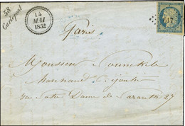 PC 617 / N° 4 Cursive 58 / Carlepont Dateur B. 1852. - SUP. - 1849-1850 Ceres