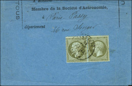 Càd PARIS / R. SERPENTE / N° 19 Paire Sur Imprimé Pour Passy. 1869. - TB / SUP. - 1862 Napoleone III