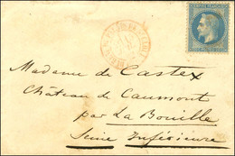 Losange PSC Rouge / N° 29 Càd Rouge BUREAU DU PALAIS DE ST CLOUD (72). 1869. - TB. - R. - 1863-1870 Napoleone III Con Gli Allori