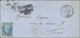 GC 3354 / N° 22 Càd T 15 SÉES (59) Griffe Encadrée APRÈS / LE / DÉPART / 3354 (non Signalée). 1865. - TB / SUP. - R. - Bolli Manuali