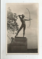 DRESDE SAXE ALLEMAGNE CARTE PHOTO STATUE DE L'ARCHER (TIR A L'ARC) 1084 - Tiro Con L'Arco