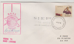 N°1103 N -lettre (cover) -cachet Nasa Communnications - 1976- - Océanie
