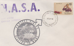 N°1124 N -lettre  (cover) -Nasa - Project Viking Mission To Mars- - Oceania