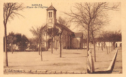 Algérie - DJELFA - Place De L'Eglise - Collection Coleaux - Djelfa