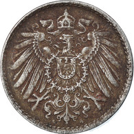 Monnaie, GERMANY - EMPIRE, 5 Pfennig, 1918, Berlin, TTB, Iron, KM:19 - 5 Renten- & 5 Reichspfennig